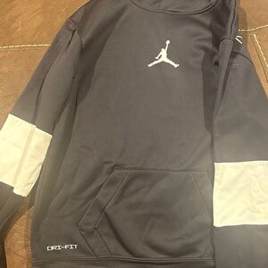 Jordan Black and White Kids Hoodie